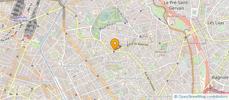 localisation de l'entreprise MONSIEUR OLIVIER LE MIRE  PARIS