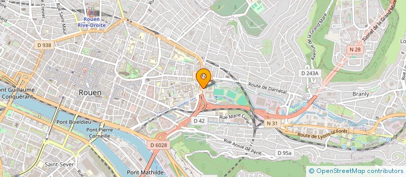 localisation de l'entreprise MONSIEUR OLIVIER LE MOIGNE à ROUEN