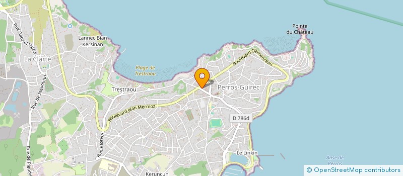 localisation de l'entreprise MONSIEUR OLIVIER LE PICARD  PERROS-GUIREC