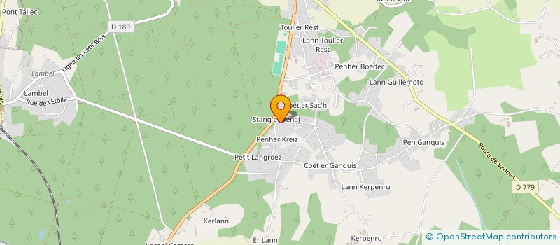 localisation de l'entreprise MONSIEUR OLIVIER LE ROHO à CAMORS