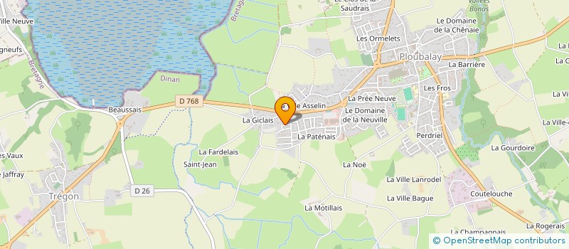 localisation de l'entreprise MONSIEUR OLIVIER LE ROUX à BEAUSSAIS-SUR-MER