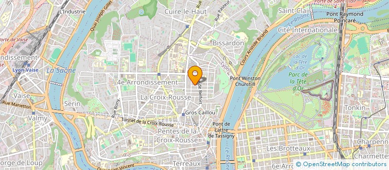 localisation de l'entreprise MONSIEUR OLIVIER LE ROUZIC à LYON