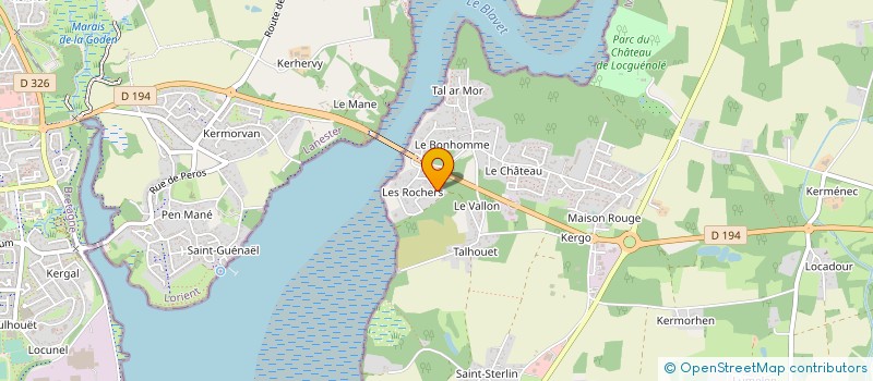 localisation de l'entreprise MONSIEUR OLIVIER LE SAUSSE  KERVIGNAC