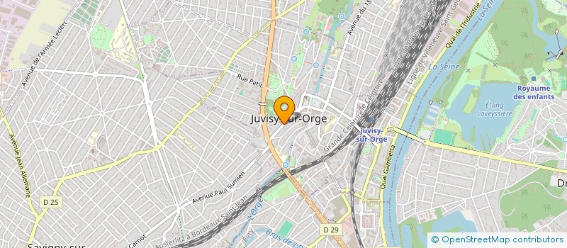 localisation de l'entreprise MONSIEUR OLIVIER LEA à JUVISY-SUR-ORGE