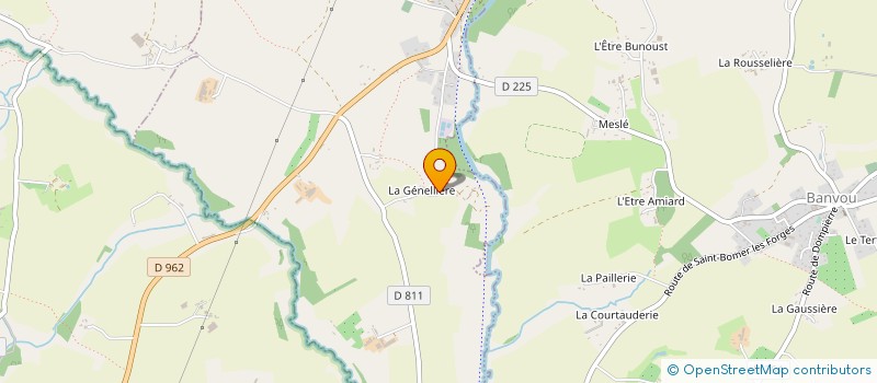 localisation de l'entreprise MONSIEUR OLIVIER LEBEL à LE CHATELLIER