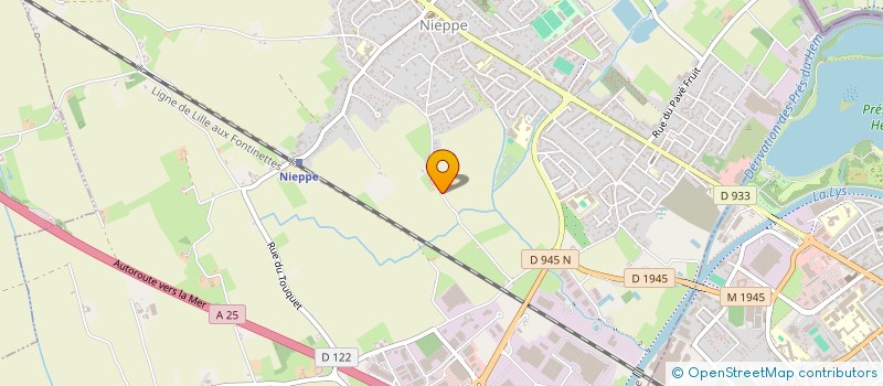 localisation de l'entreprise MONSIEUR OLIVIER LEBLEU à NIEPPE