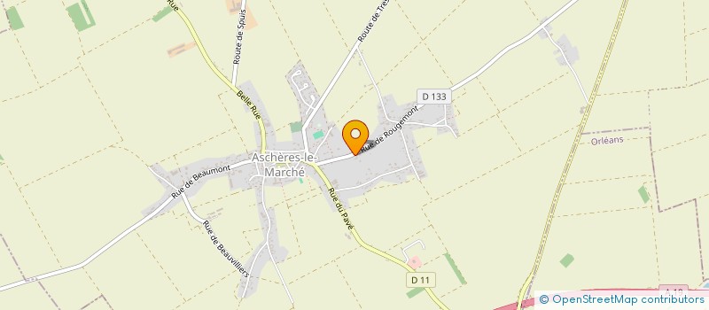 localisation de l'entreprise MONSIEUR OLIVIER LEBLOND à ASCHERES-LE-MARCHE