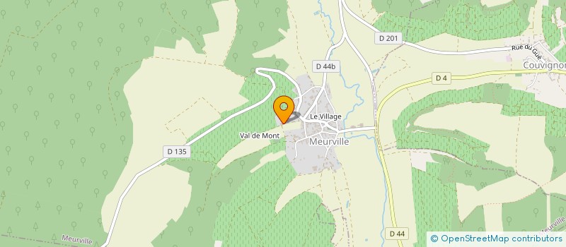 localisation de l'entreprise MONSIEUR OLIVIER LEBOUCHER à MEURVILLE