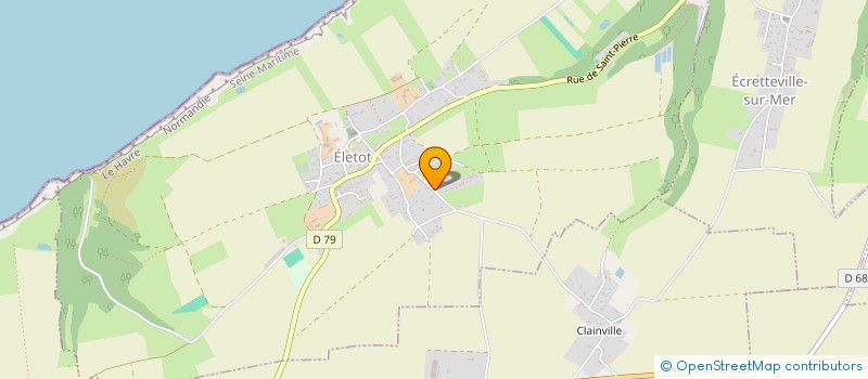 localisation de l'entreprise MONSIEUR OLIVIER LEBOUCHER  ELETOT