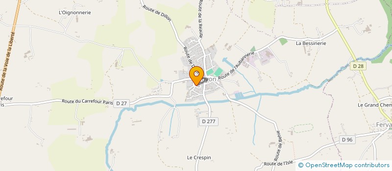 localisation de l'entreprise MONSIEUR OLIVIER LECHAUGUETTE  MOYON VILLAGES