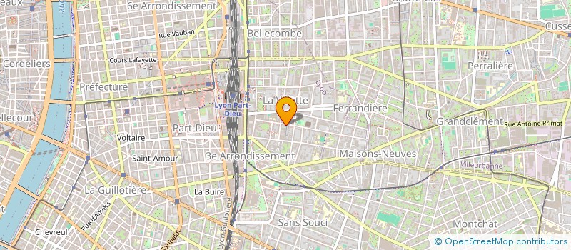 localisation de l'entreprise MONSIEUR OLIVIER LECHERE  LYON