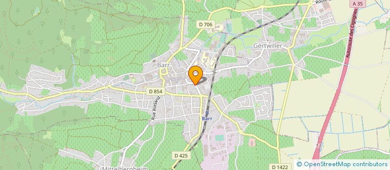 localisation de l'entreprise MONSIEUR OLIVIER LECLERC  BARR