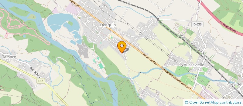 localisation de l'entreprise MONSIEUR OLIVIER LECLERC  ARTIGUELOUVE