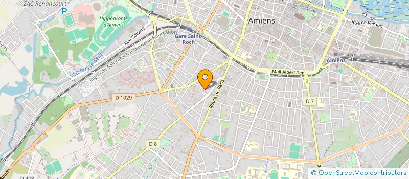 localisation de l'entreprise MONSIEUR OLIVIER LECLERCQ  AMIENS