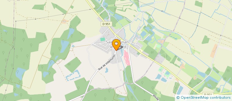 localisation de l'entreprise MONSIEUR OLIVIER LECLERCQ à SAINT-AIGNAN-LE-JAILLARD