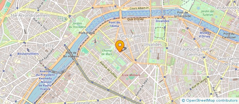 localisation de l'entreprise MONSIEUR OLIVIER LECOMTE  PARIS