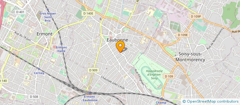 localisation de l'entreprise MONSIEUR OLIVIER LEDOGAR à EAUBONNE