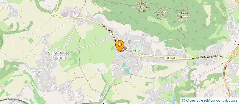 localisation de l'entreprise MONSIEUR OLIVIER LEFELLE  LA MURETTE