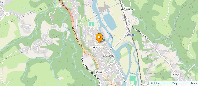 localisation de l'entreprise MONSIEUR OLIVIER LEFEVRE  USTARITZ