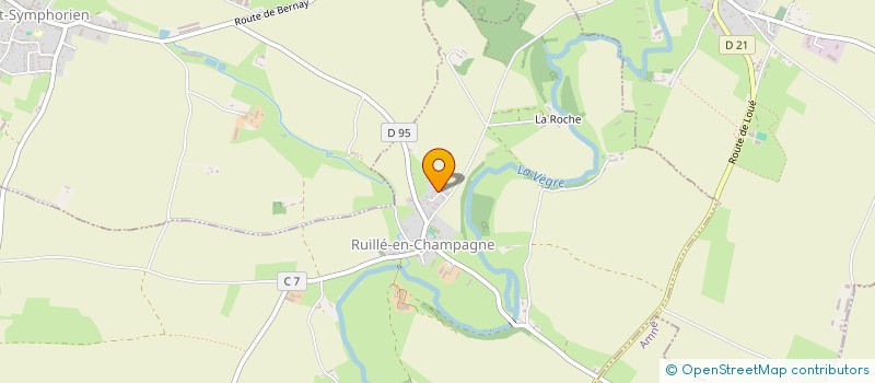 localisation de l'entreprise MONSIEUR OLIVIER LEFFRAY  RUILLE-EN-CHAMPAGNE