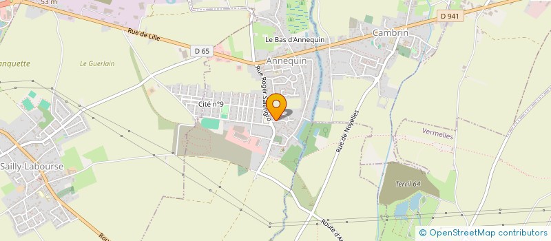 localisation de l'entreprise MONSIEUR OLIVIER LEJEUNE  ANNEQUIN