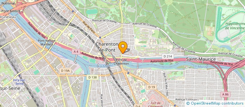 localisation de l'entreprise MONSIEUR OLIVIER LELIEVRE  SAINT-MAURICE