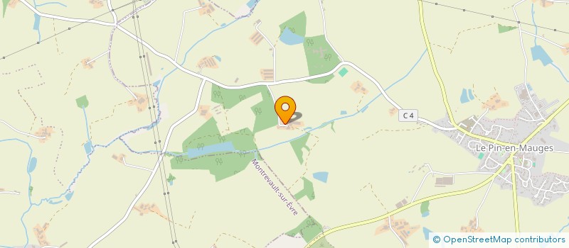 localisation de l'entreprise MONSIEUR OLIVIER LELOU  BEAUPREAU-EN-MAUGES