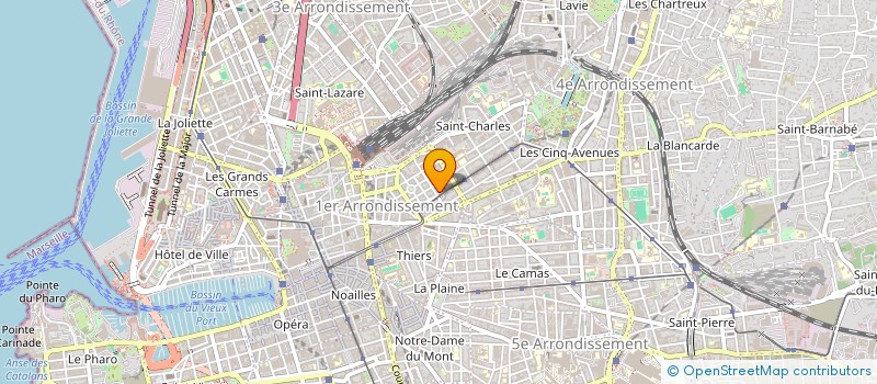 localisation de l'entreprise MONSIEUR OLIVIER LELUC à MARSEILLE