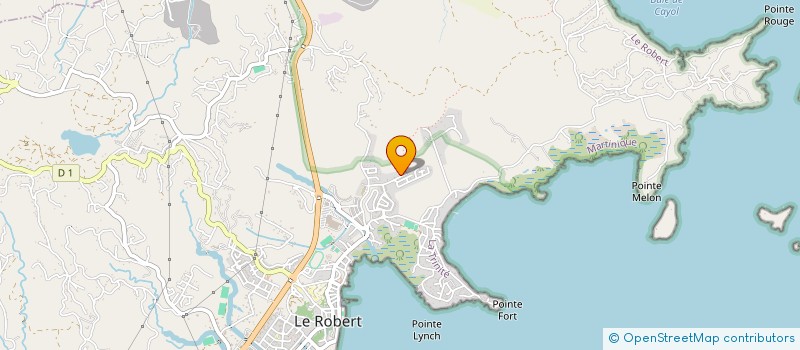 localisation de l'entreprise MONSIEUR OLIVIER LEMAIRE à LE ROBERT
