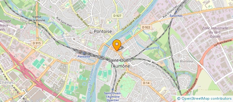 localisation de l'entreprise MONSIEUR OLIVIER LEMAIRE à SAINT-OUEN-L'AUMONE