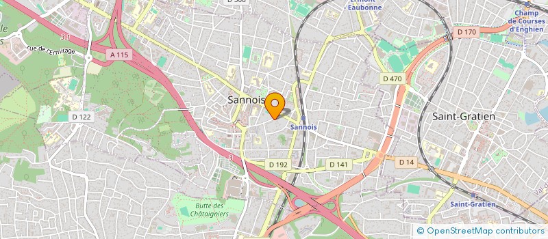 localisation de l'entreprise MONSIEUR OLIVIER LEMAIRE à SANNOIS