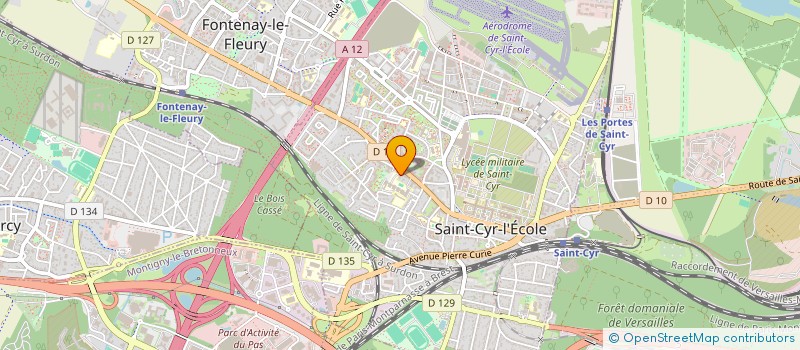 localisation de l'entreprise MONSIEUR OLIVIER LEMAIRE à SAINT-CYR-L'ECOLE