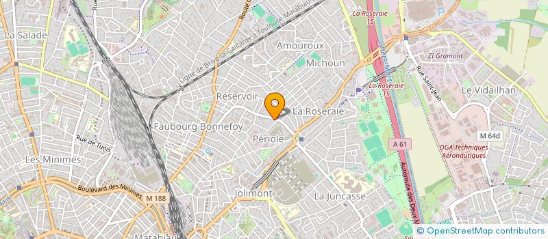 localisation de l'entreprise MONSIEUR OLIVIER LEMAIRE-BOURDIN à TOULOUSE
