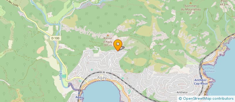 localisation de l'entreprise MONSIEUR OLIVIER LEMAITRE  SAINT-RAPHAEL