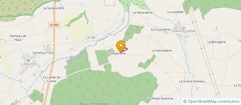 localisation de l'entreprise MONSIEUR OLIVIER LEMARINEL  VARENGUEBEC