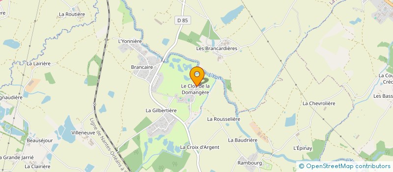 localisation de l'entreprise MONSIEUR OLIVIER LEMOIGNE  NESMY