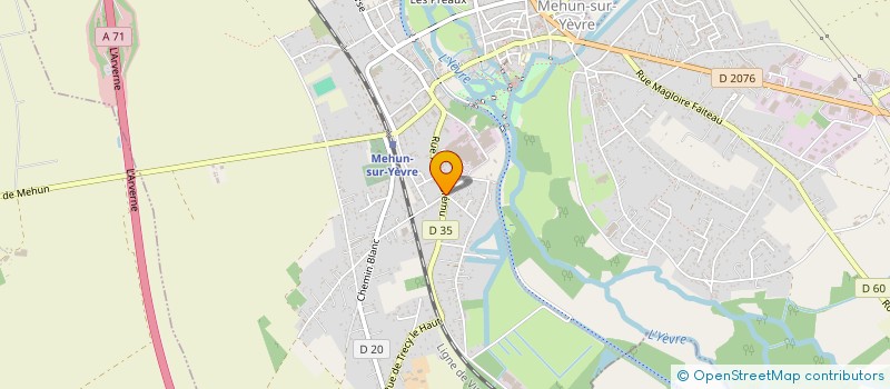 localisation de l'entreprise MONSIEUR OLIVIER LENOIR  MEHUN-SUR-YEVRE