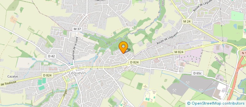 localisation de l'entreprise MONSIEUR OLIVIER LENOIR  PUJAUDRAN