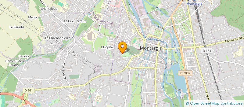 localisation de l'entreprise MONSIEUR OLIVIER LEPAGE à MONTARGIS