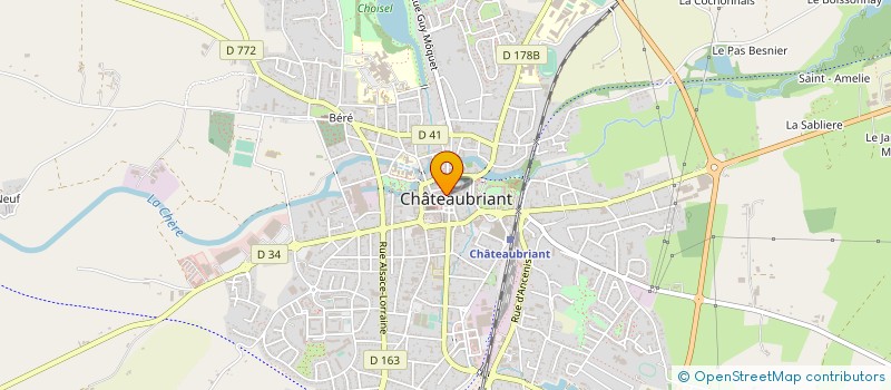 localisation de l'entreprise MONSIEUR OLIVIER LEPETIT à CHATEAUBRIANT