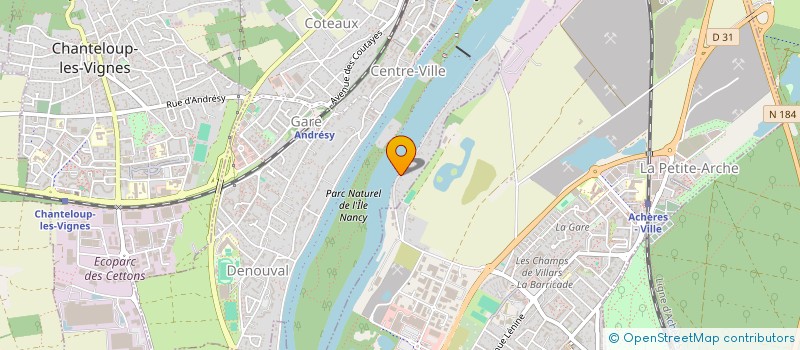 localisation de l'entreprise MONSIEUR OLIVIER LEPOIVRE  ANDRESY