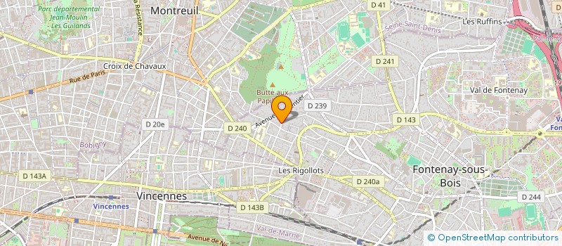 localisation de l'entreprise MONSIEUR OLIVIER LEQUESNE à FONTENAY-SOUS-BOIS