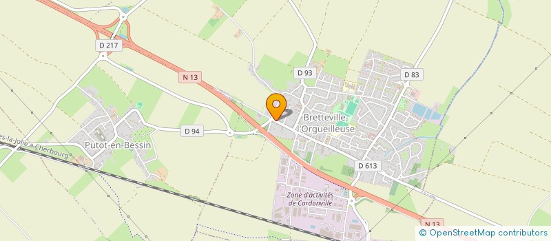 localisation de l'entreprise MONSIEUR OLIVIER LEREE  THUE ET MUE