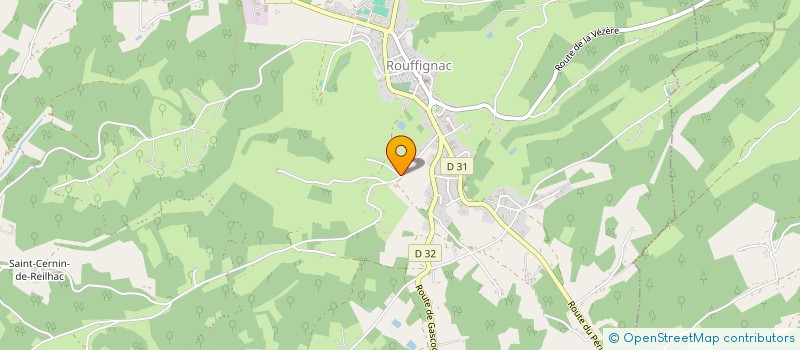 localisation de l'entreprise MONSIEUR OLIVIER LERICHE  ROUFFIGNAC-SAINT-CERNIN-DE-REILHAC