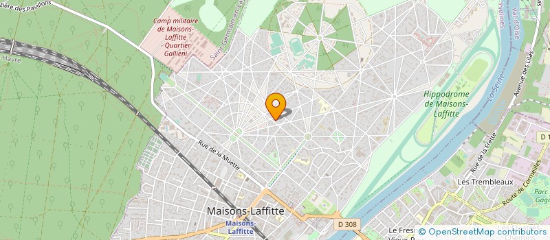localisation de l'entreprise MONSIEUR OLIVIER LEROY à MAISONS-LAFFITTE