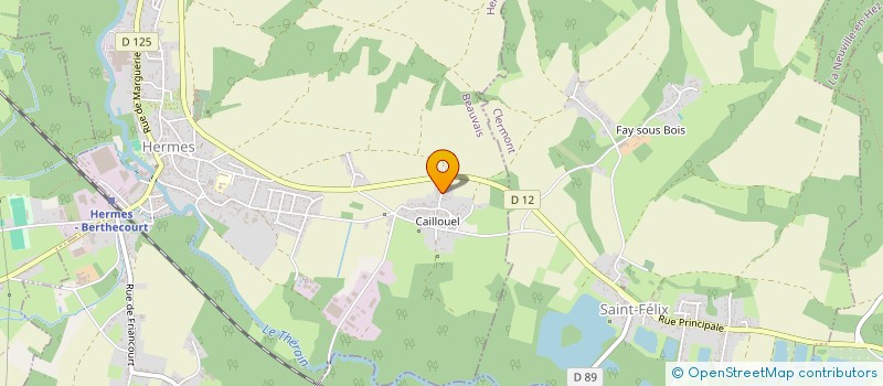 localisation de l'entreprise MONSIEUR OLIVIER LEROY  HERMES