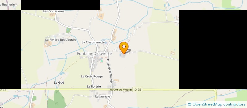 localisation de l'entreprise MONSIEUR OLIVIER LESAGE  FONTAINE-COUVERTE