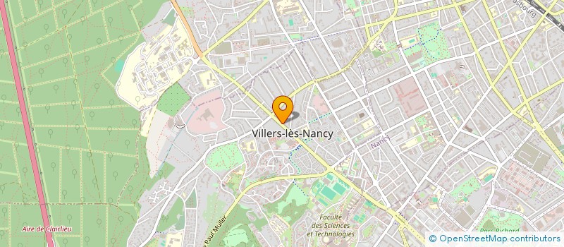 localisation de l'entreprise MONSIEUR OLIVIER LESCOP  VILLERS-LES-NANCY