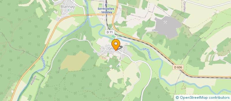 localisation de l'entreprise MONSIEUR OLIVIER LESNIEWICZ à GIVRY