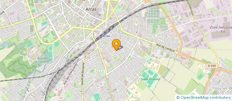 localisation de l'entreprise MONSIEUR OLIVIER LESOT à ARRAS
